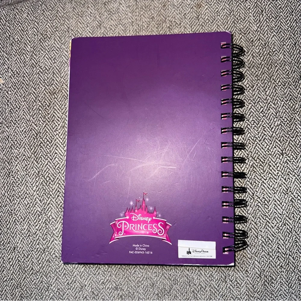 Disney World My Travels Princess Journal Disney Parks Exclusive Retired RARE HTF